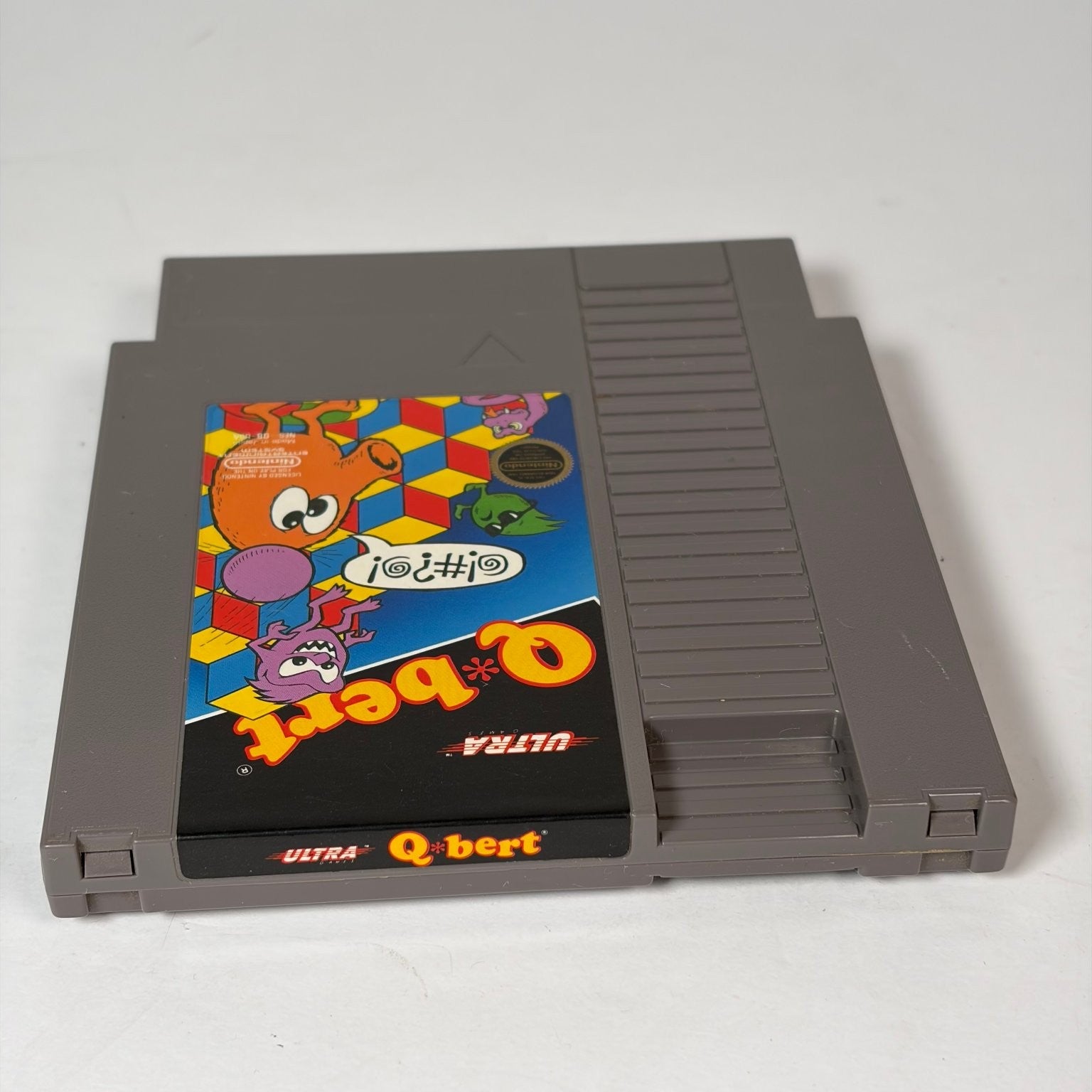 Qbert Nintendo NES Game Cartridge Only Tested Working