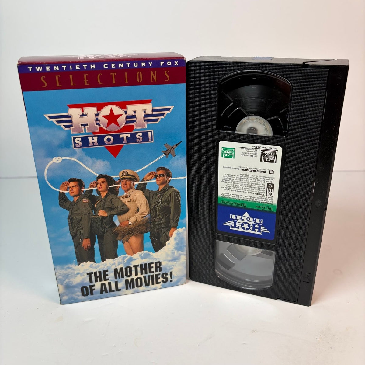Hot Shots! VHS 1991 Comedy Parody Twentieth Century Fox Selections