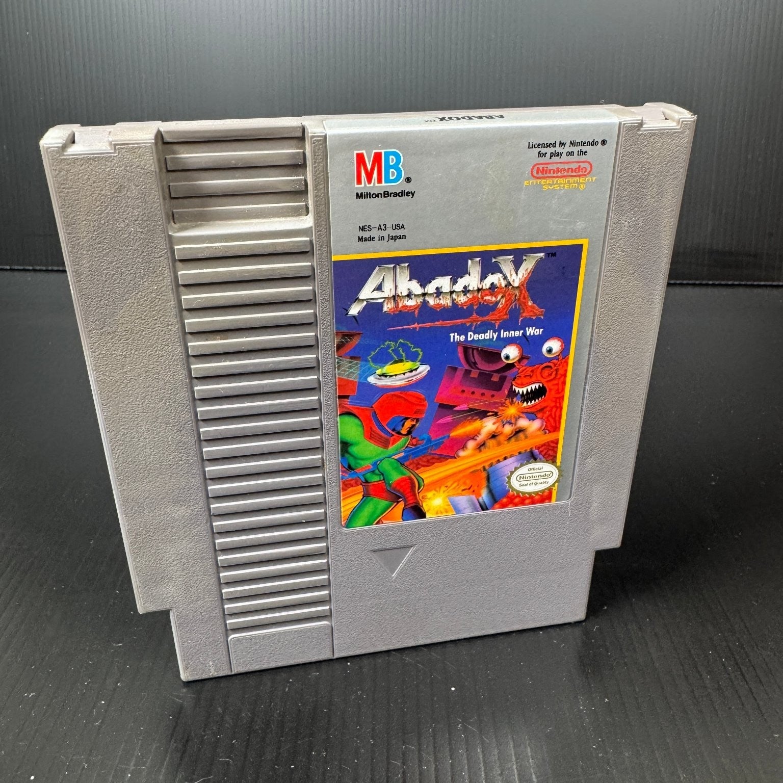 Abadox The Deadly Inner War NES Nintendo Entertainment System Video Game
