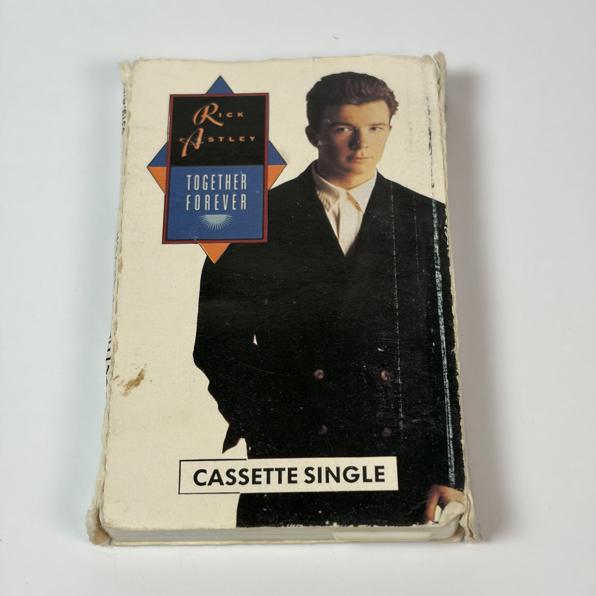 Rick Astley - Together Forever Cassette Single (Remix) - 1987 Pop Dance White