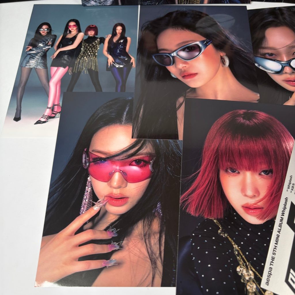 aespa Whiplash The 5th Mini Album CD Photobook Poster Postcards Target Exclusive