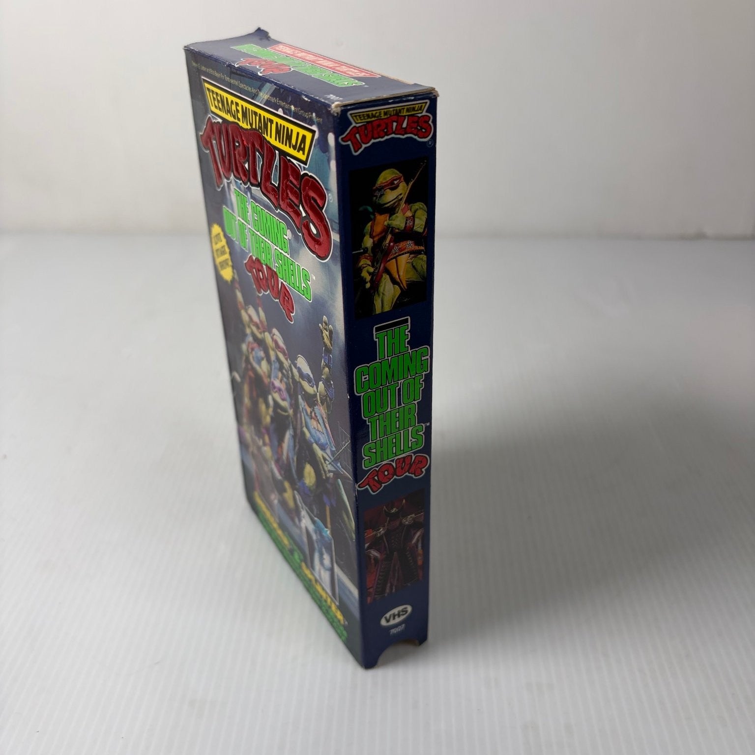 TMNT Coming Out Of Their Shells Tour VHS 1990 Live Show GoodTimes