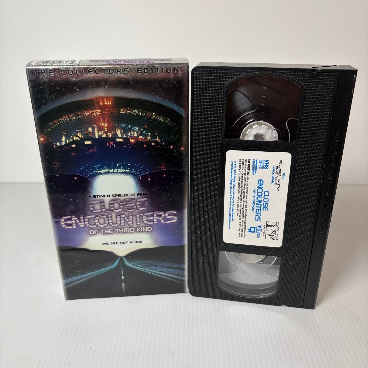 Close Encounters of the Third Kind VHS 1977 Sci-Fi Collector's Edition Columbia