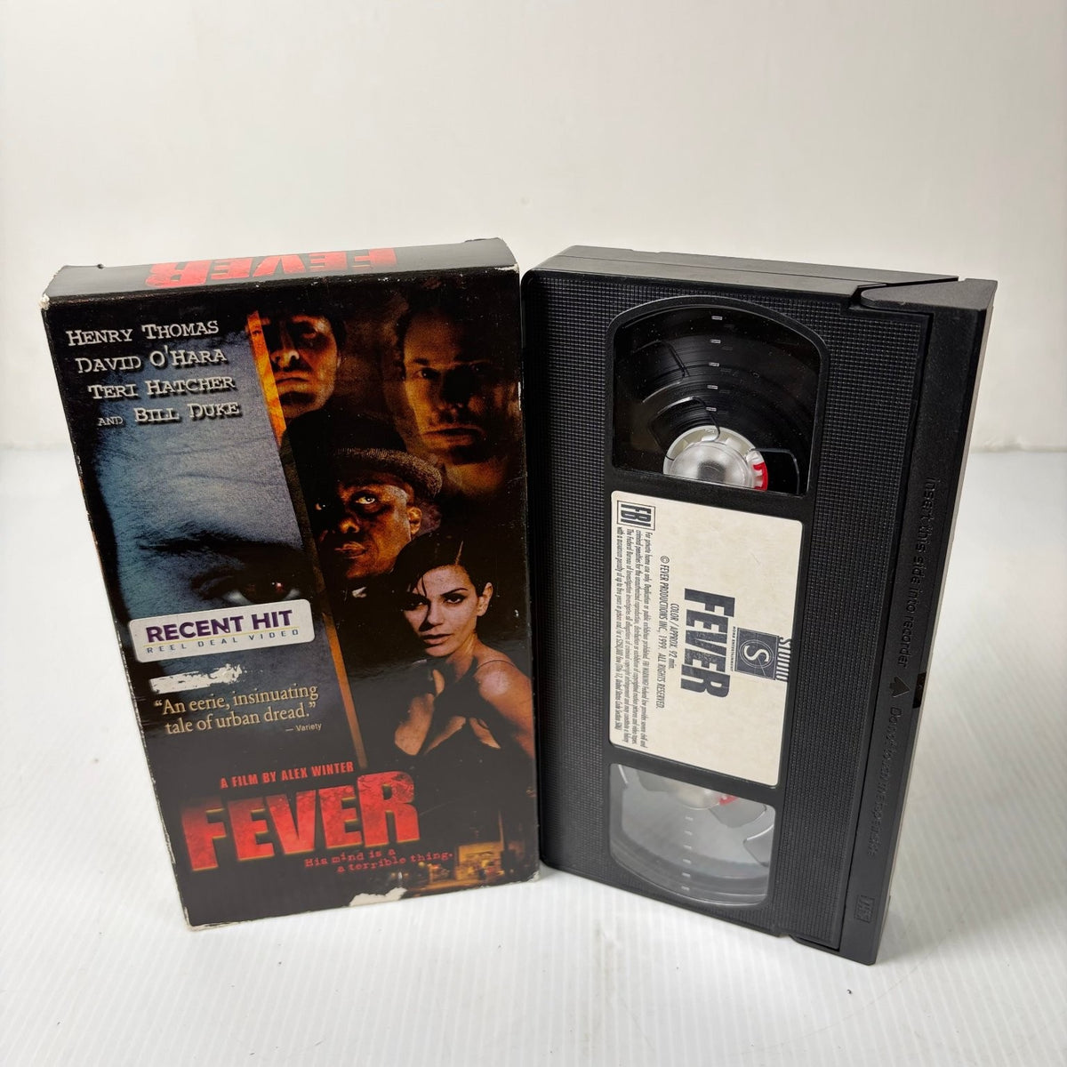 Fever VHS 1999 Mystery Thriller Studio S Entertainment Alex Winter Film