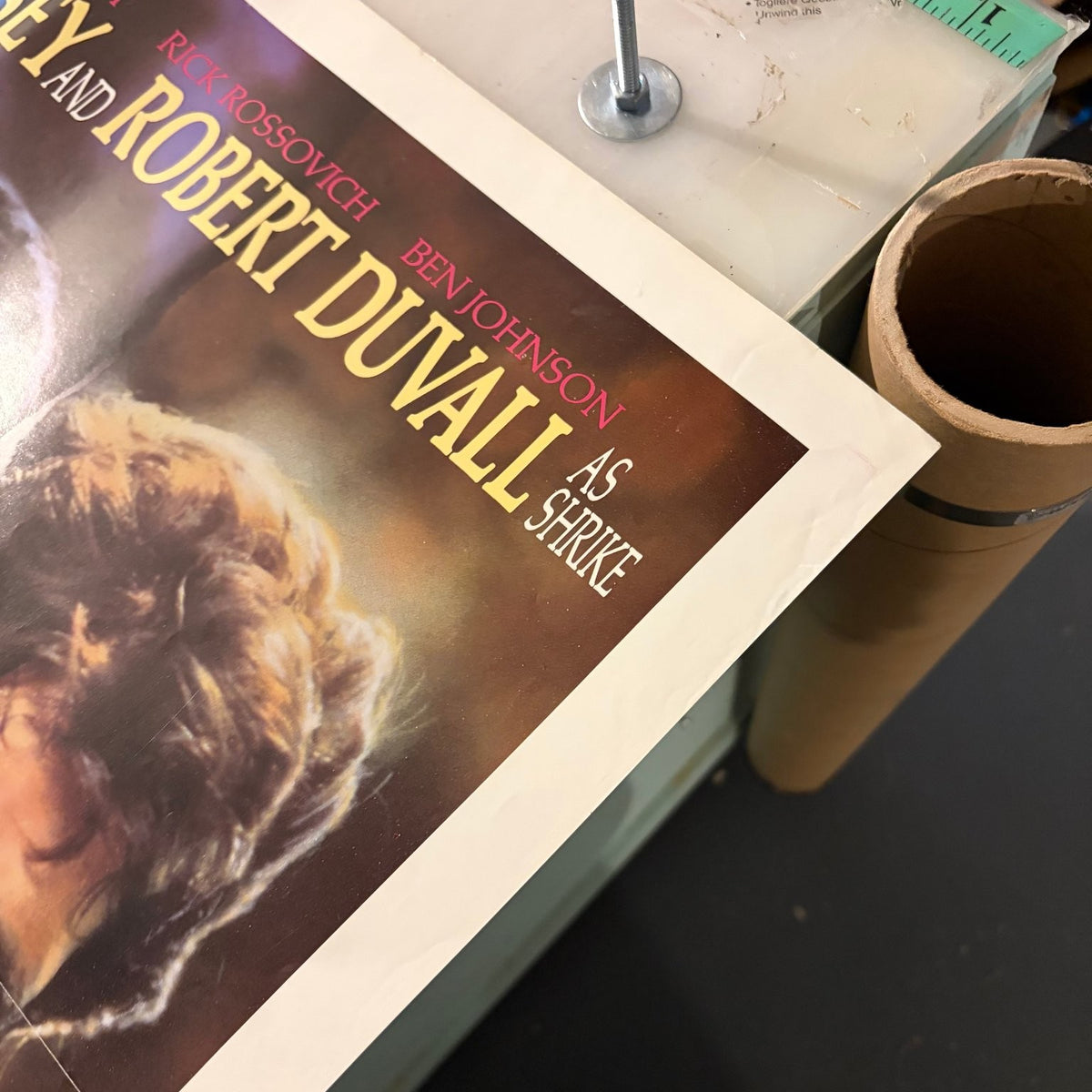 Let's Get Harry 1986 One Sheet Movie Poster Gary Busey Robert Duvall War Movie