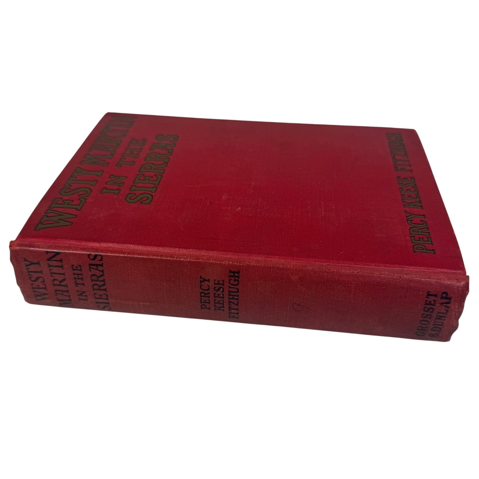 VTG 1931 Westy Martin in the Sierras Percy Fitzhugh Hardcover Rare 1st Print