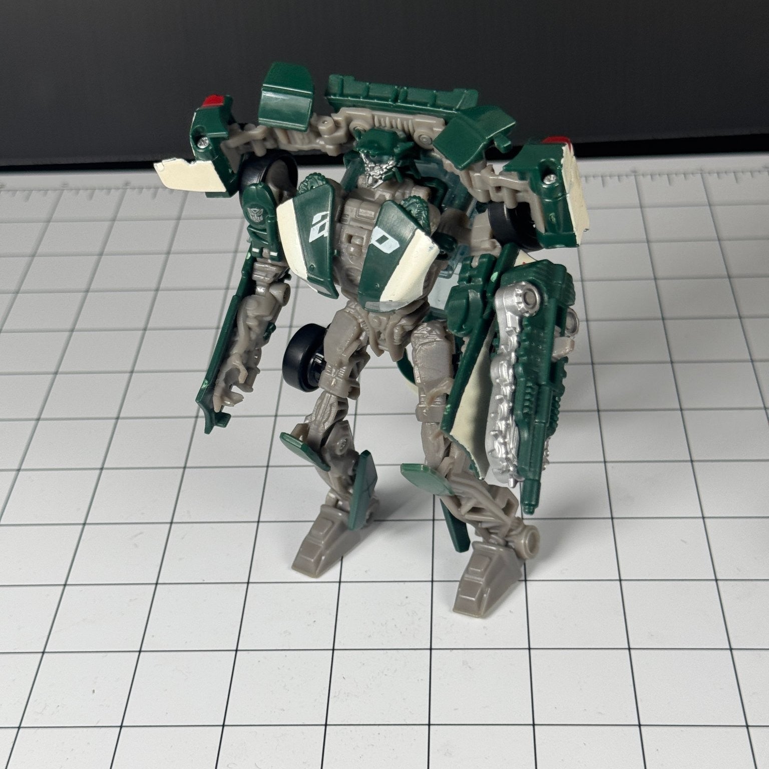 Transformers Dark Of The Moon Mechtech Deluxe Class Roadbuster Complete