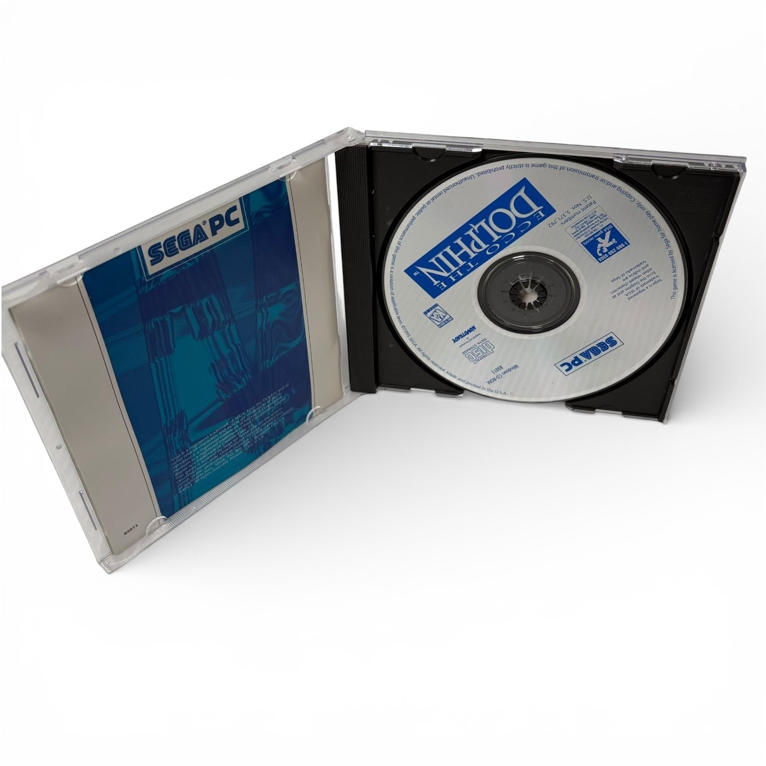 Ecco the Dolphin SEGA PC Windows CD-ROM Classic Adventure Video Game