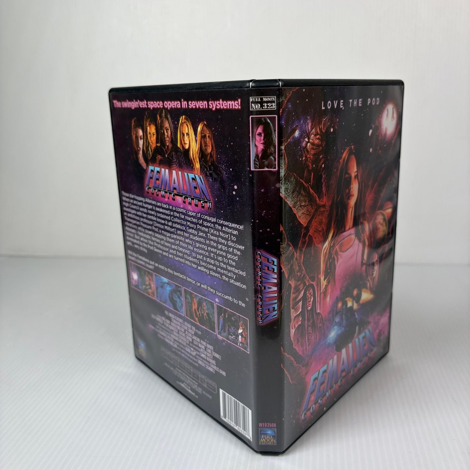 FEMALIEN COSMIC CRUSH DVD (2022) Sci-Fi Horror Space Opera Full Moon Features