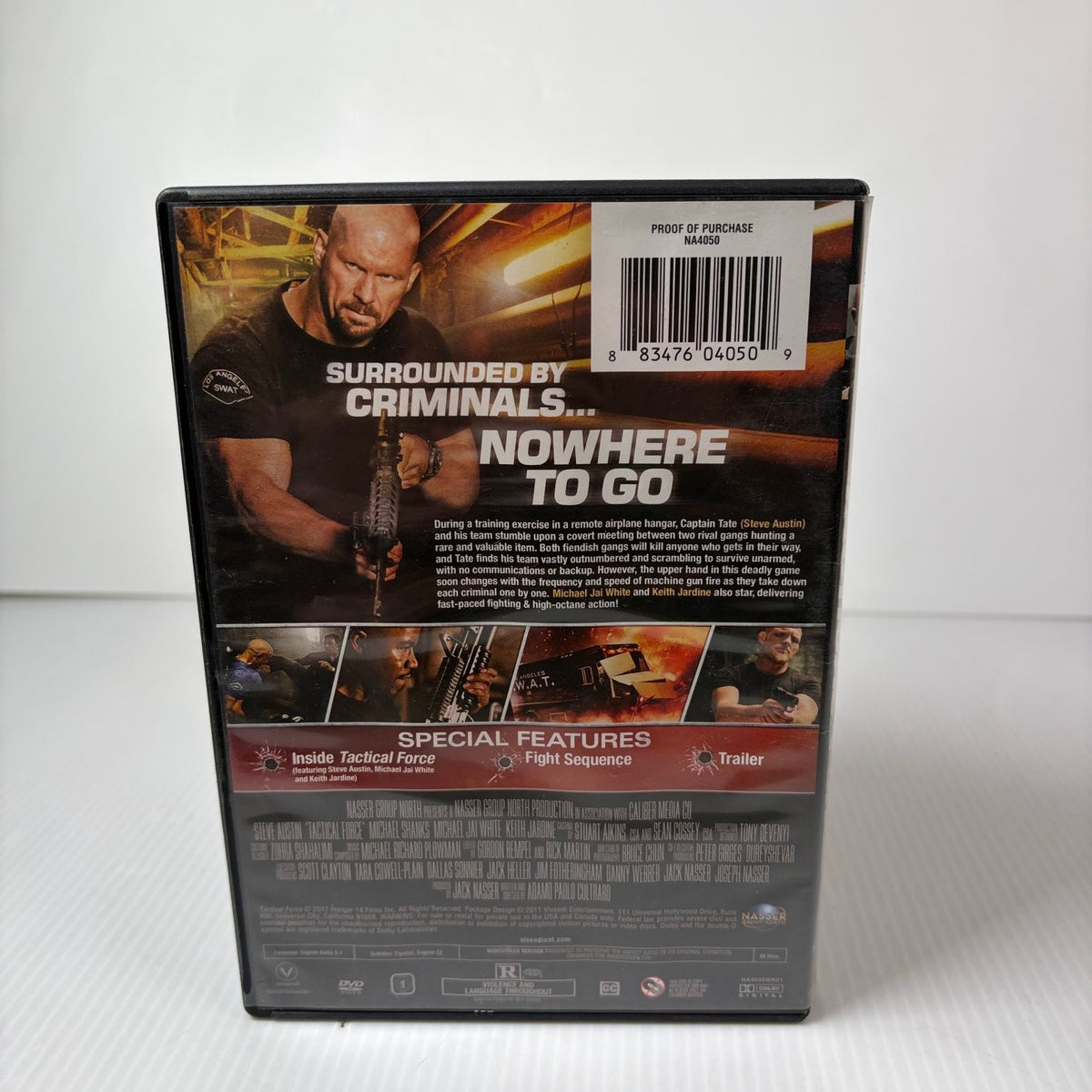 Tactical Force DVD (2011) Steve Austin, Michael Jai White, Special Features