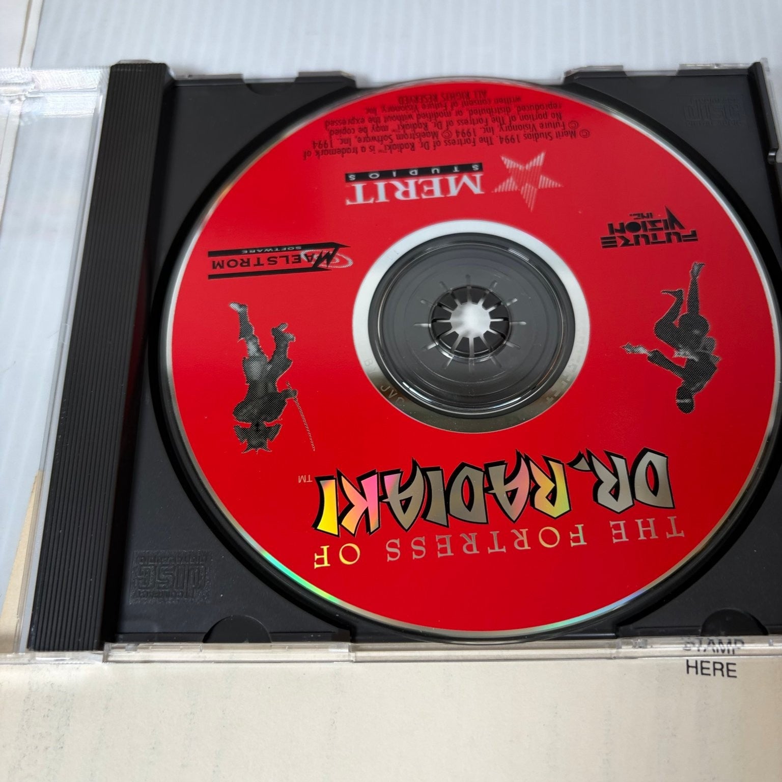 The Fortress of Dr. Radiaki Big Box PC MS-DOS CD-ROM Video Game Complete