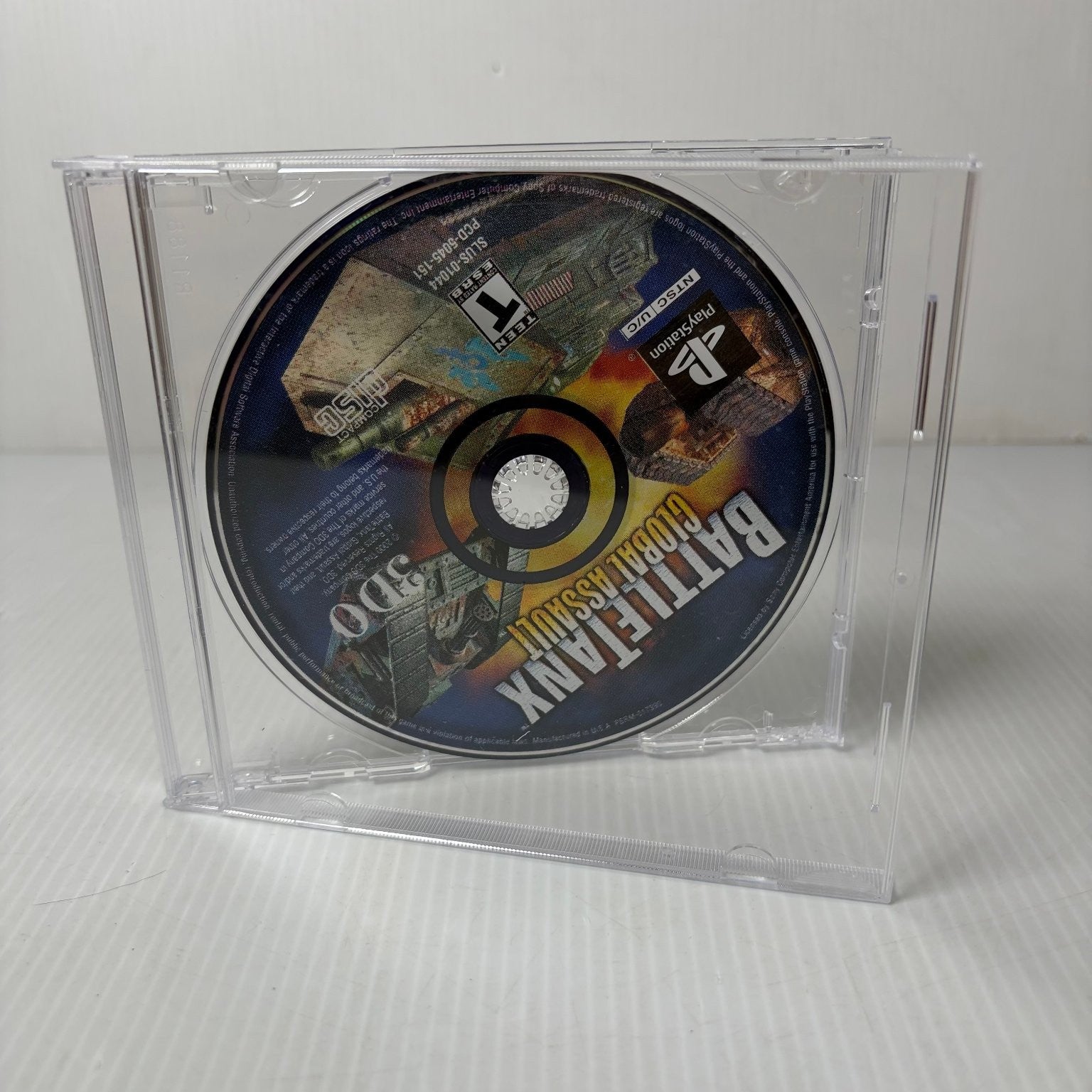 BattleTanx Global Assault PlayStation Video Game PS1 Tank Combat DISC ONLY