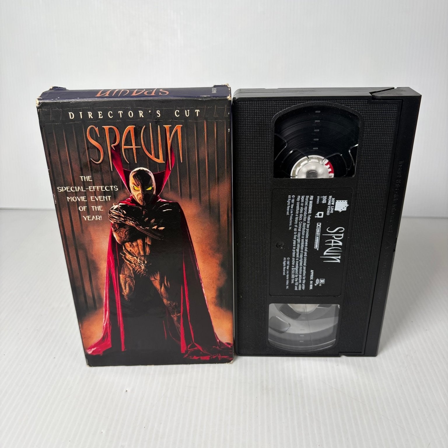 Spawn VHS 1998 Action Sci-Fi Director's Cut New Line Home Video