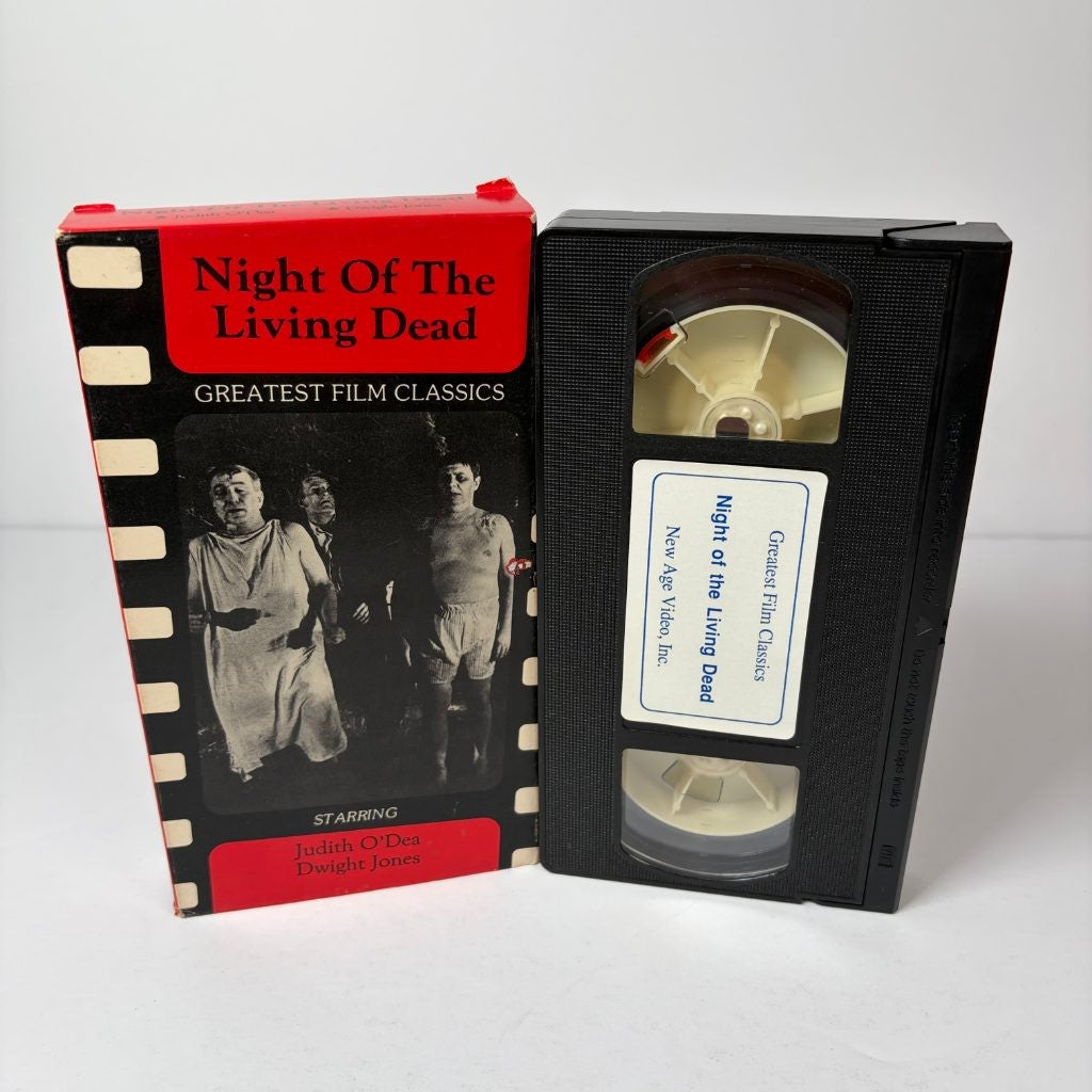 Night Of The Living Dead VHS Greatest Film Classics Horror Romero Judith O'Dea