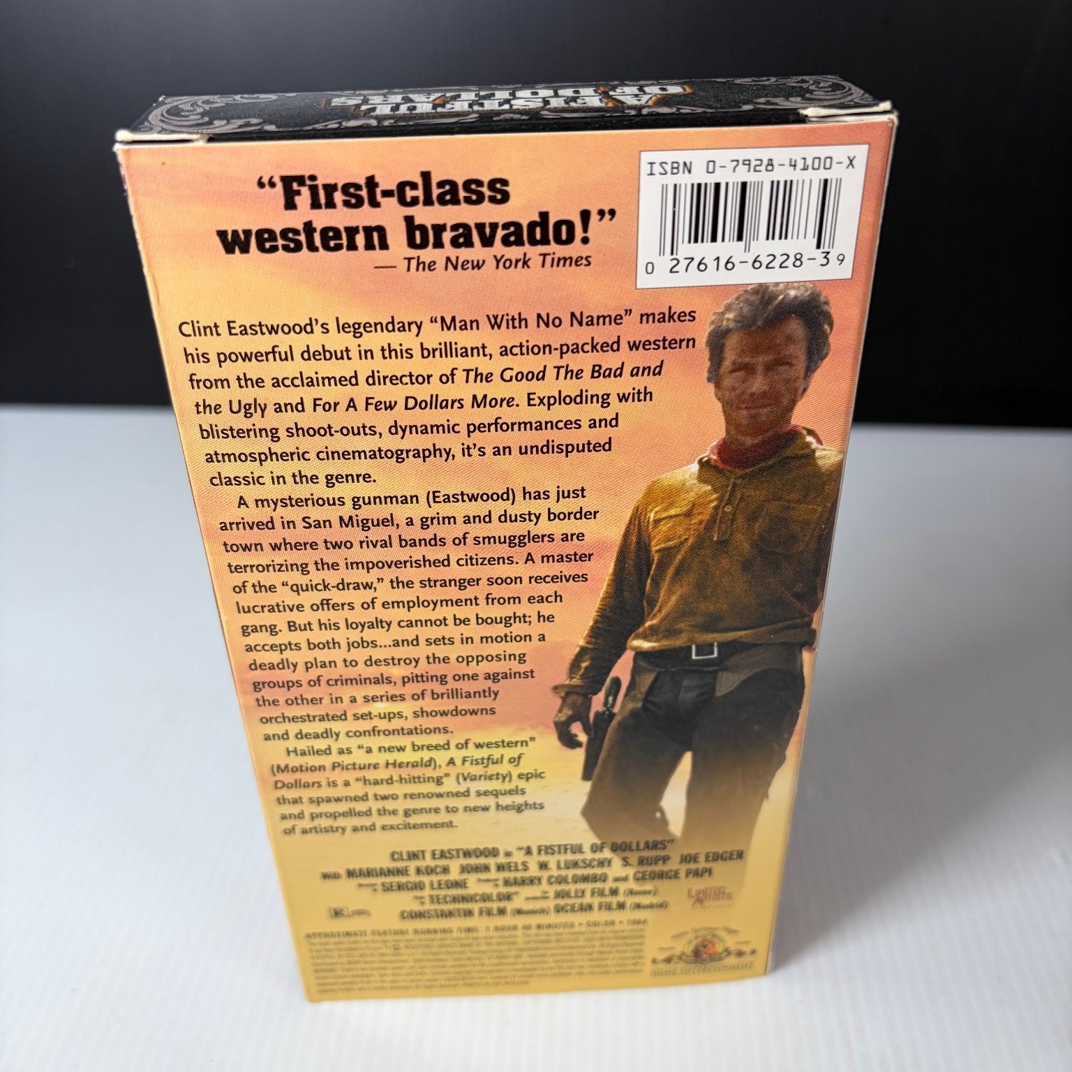 A Fistful of Dollars VHS 1964 Western Classic MGM Western Legends