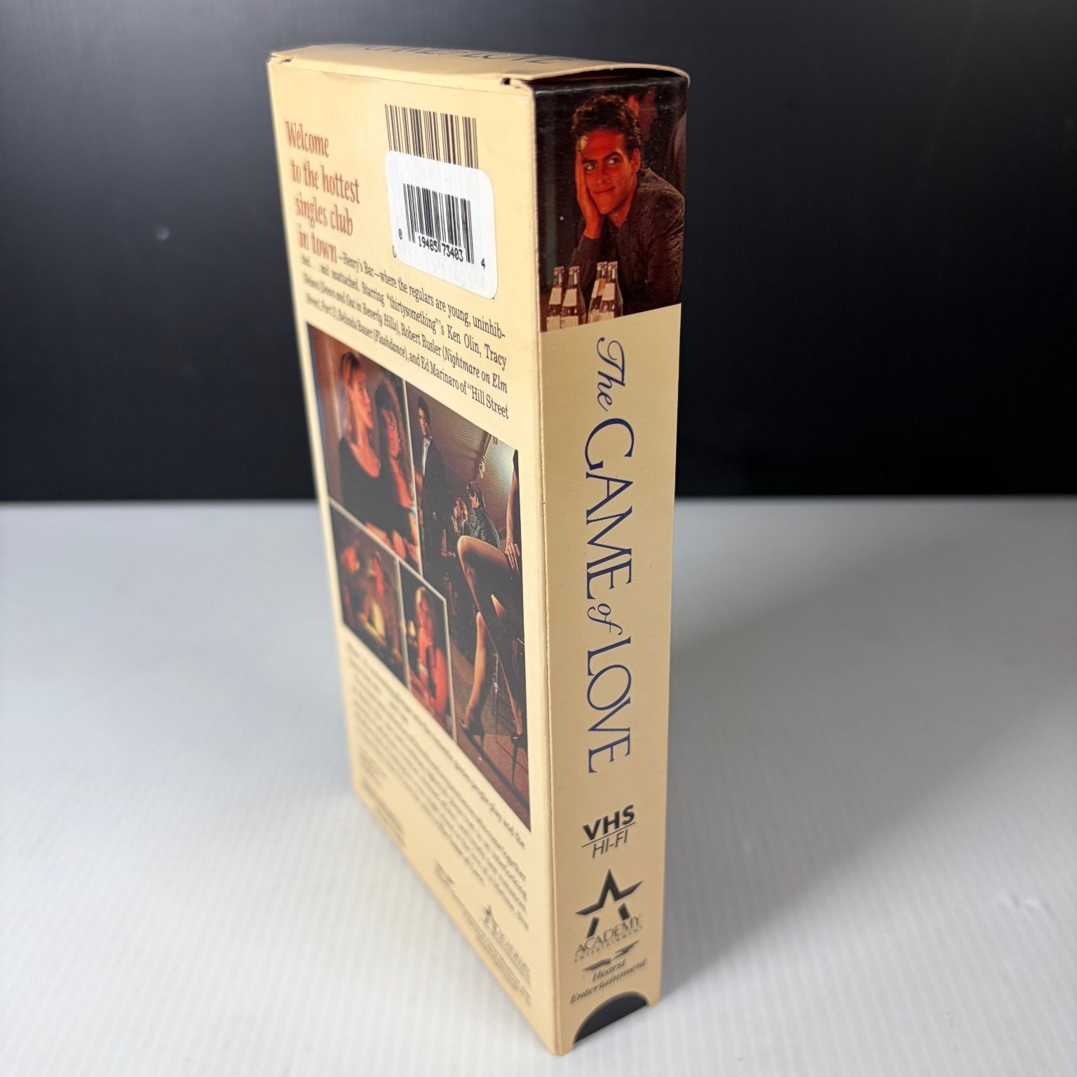 The Game of Love VHS 1990 Romance Drama Original Release Academy Ent