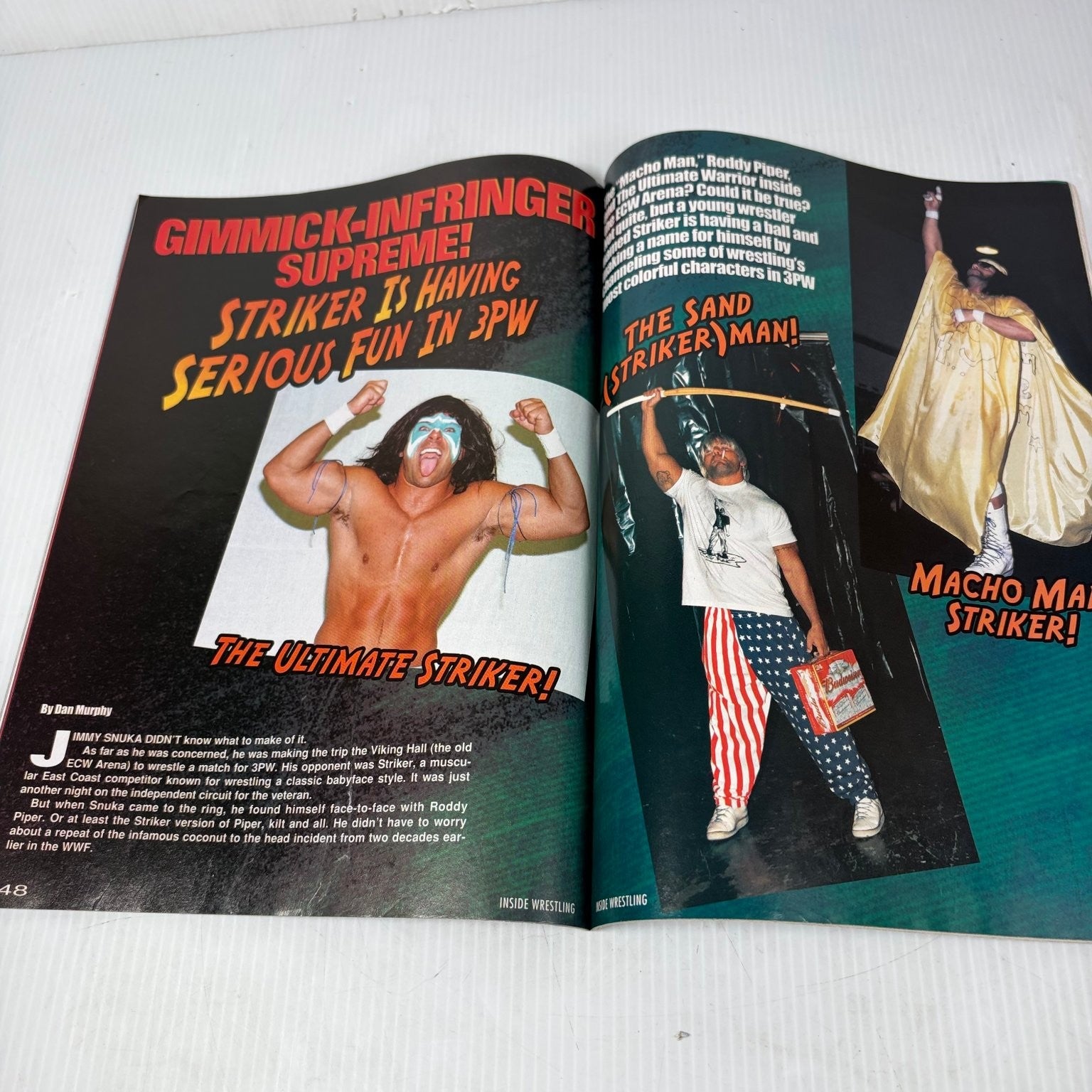 Inside Wrestling Magazine February 2005 Randy Orton Brock Lesnar WWE