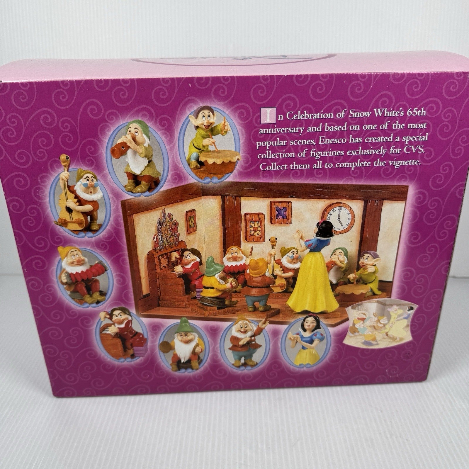 Disney Enesco Snow White & The Seven Dwarfs 65th Anniversary Collector Set