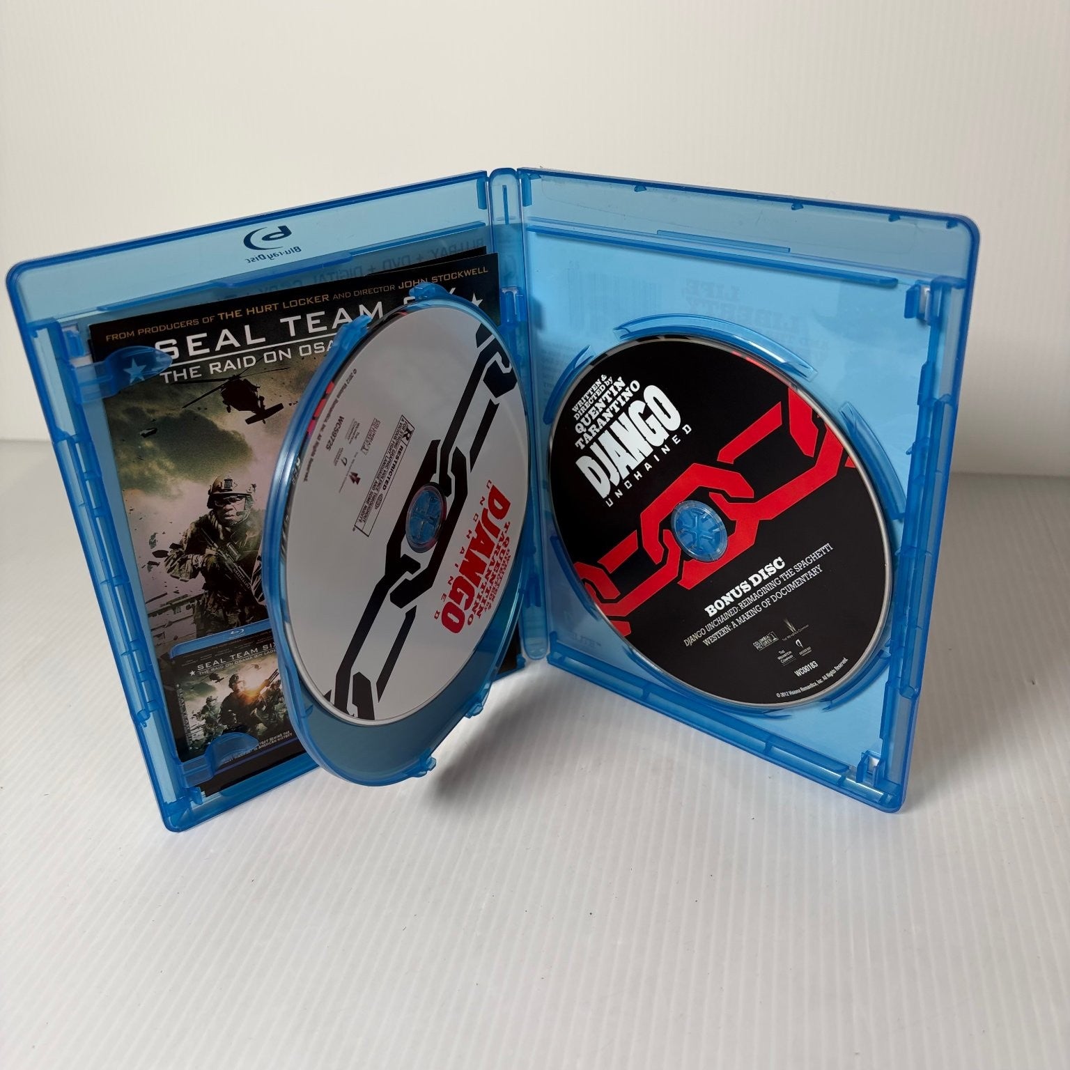 Django Unchained Blu-ray 2013 Jamie Foxx Tarantino Combo Pack Bonus Disc