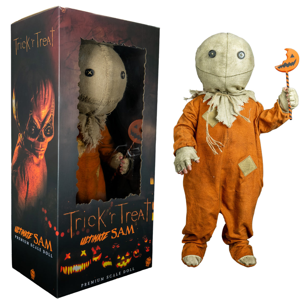 Trick R Treat Ultimate Sam Premium Scale Doll by Trick or Treat Studios