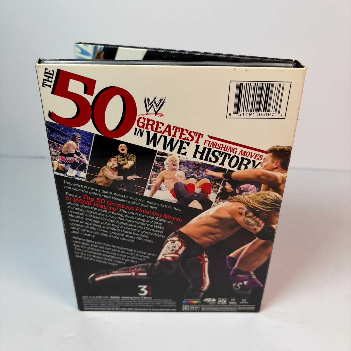 The 50 Greatest Finishing Moves in WWE History DVD 2012 3-Disc Set
