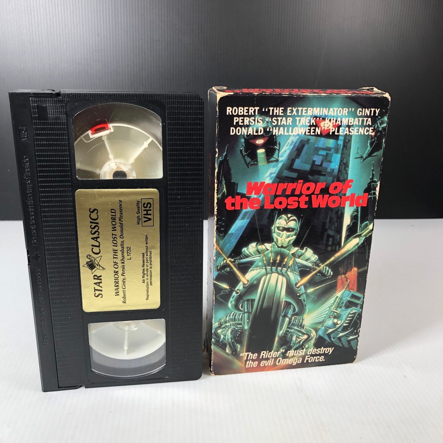 Warrior of the Lost World VHS 1983 Sci-Fi Action Star Classics
