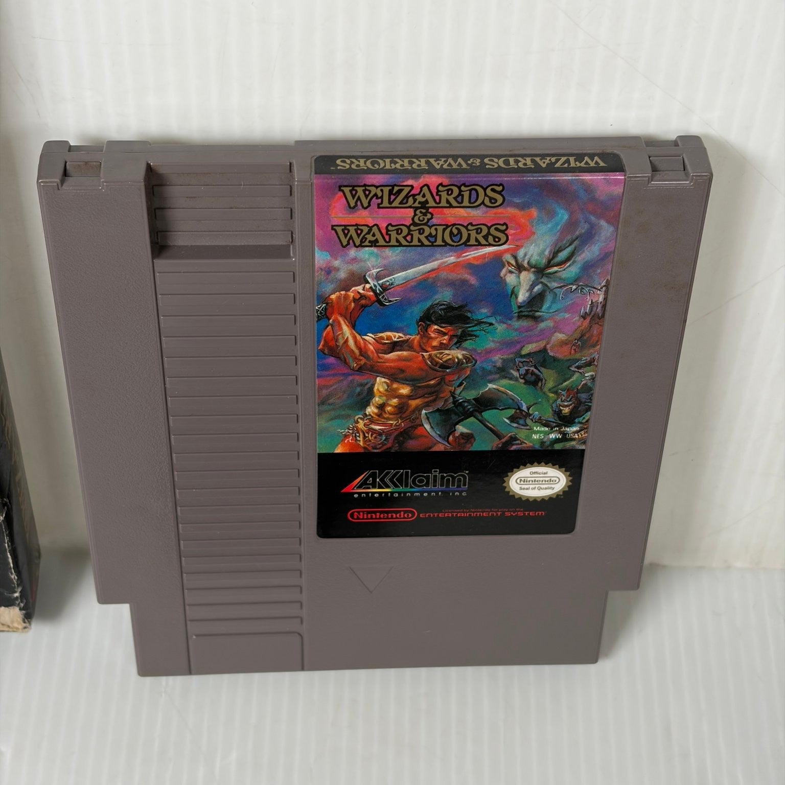 Wizards & Warriors NES Nintendo Entertainment System Video Game Complete CIB