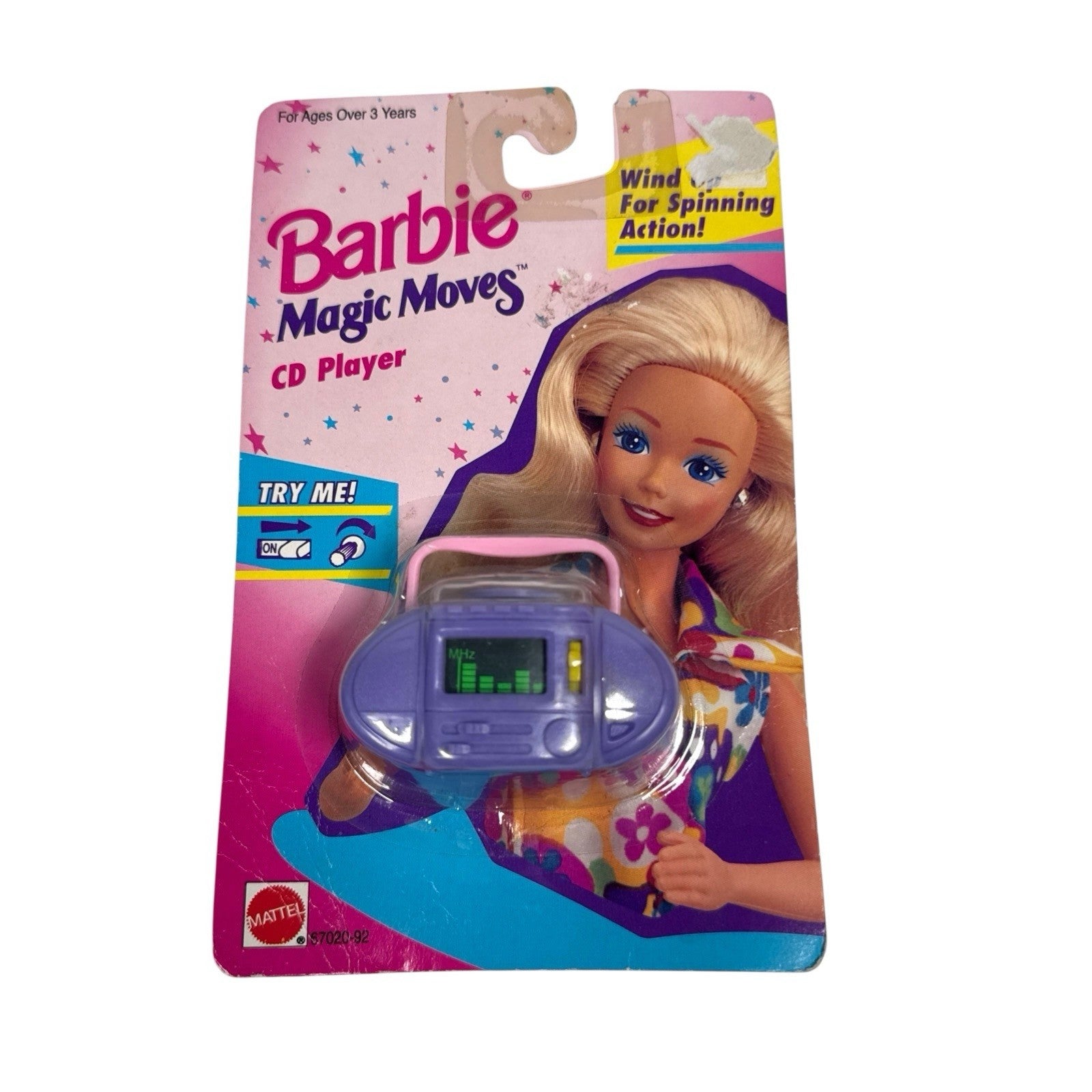 Barbie Magic Moves CD Player Brand New in Box  Vintage Wind Up 90s