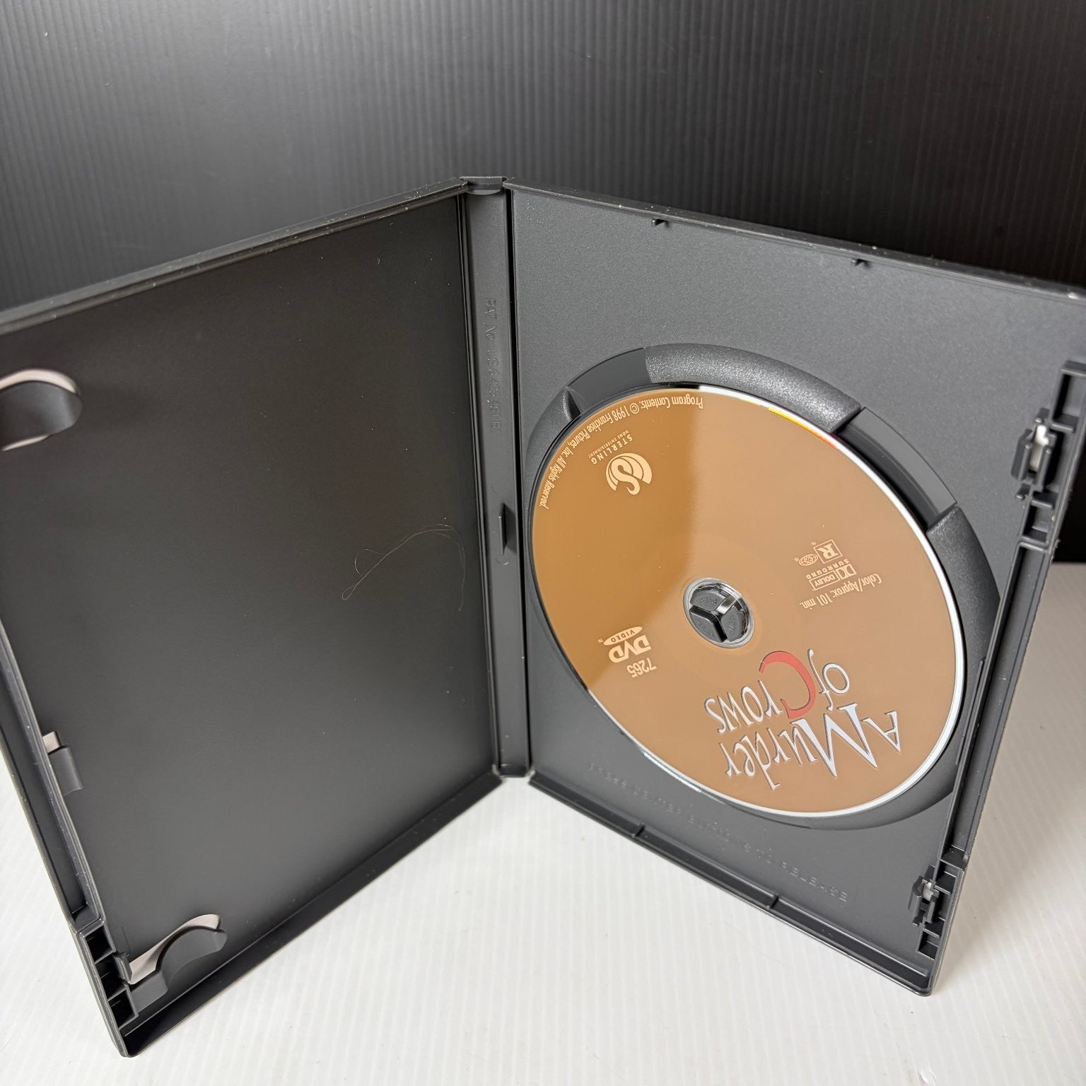 A Murder of Crows DVD 1999 Cuba Gooding Jr. Tom Berenger Crime Thriller