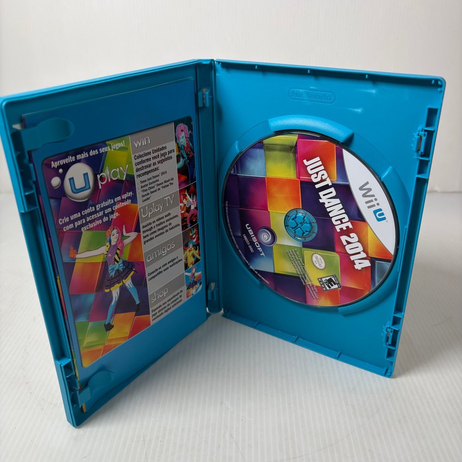 Just Dance 2014 Wii U Video Game Multiplayer Dance Rhythm Complete CIB