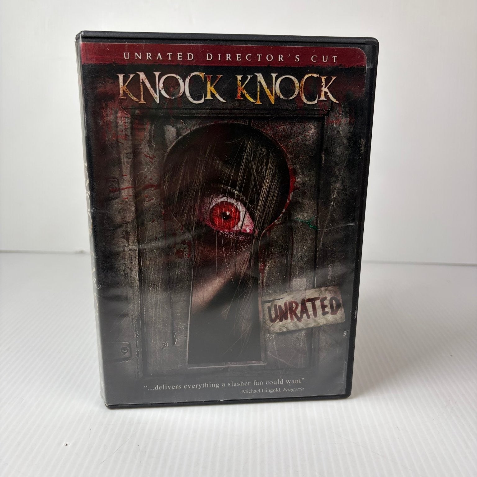 KNOCK KNOCK DVD 2007 Unrated Director's Cut Lionsgate Horror Film