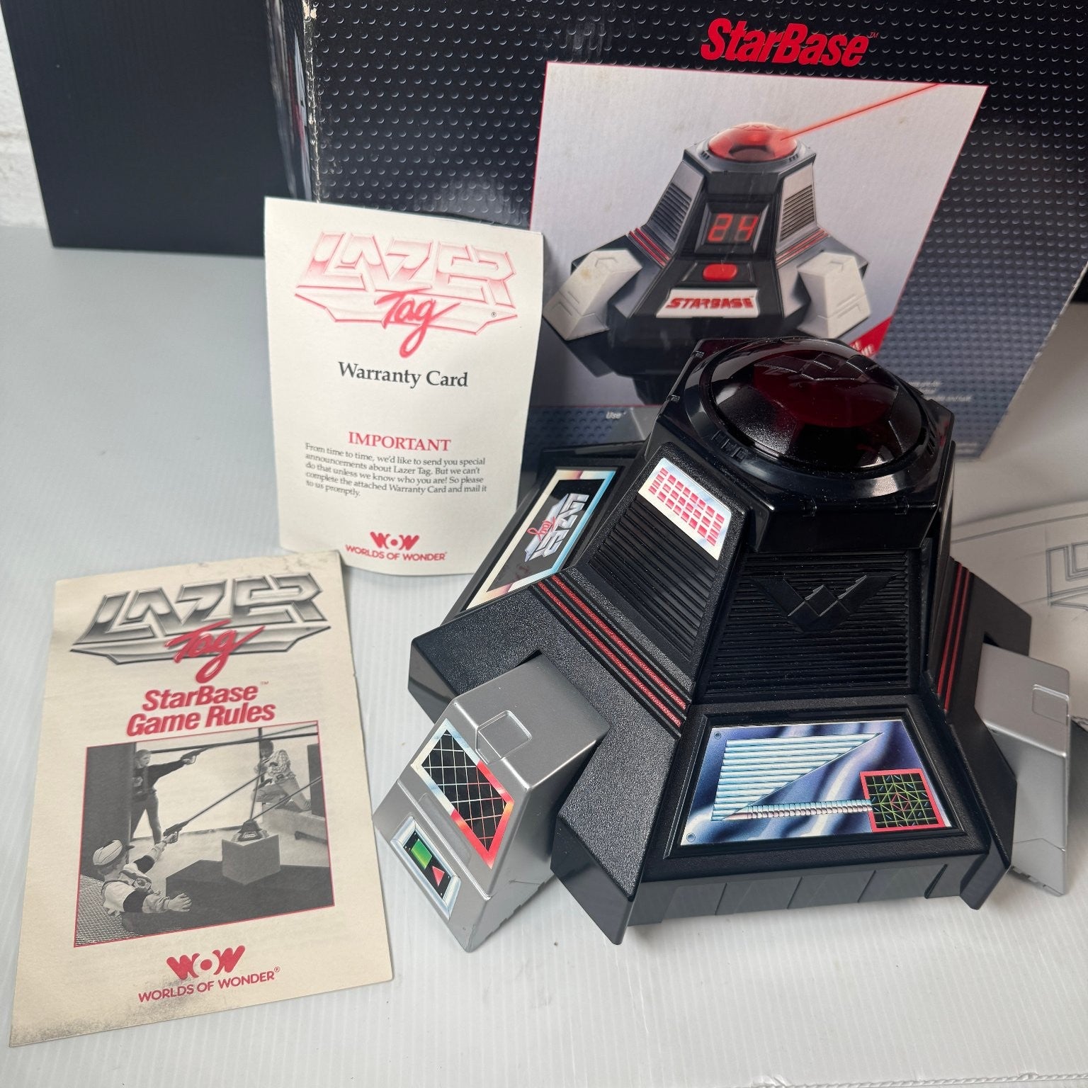 Lazer Tag StarBase Electronic Component by Worlds of Wonder 1980s