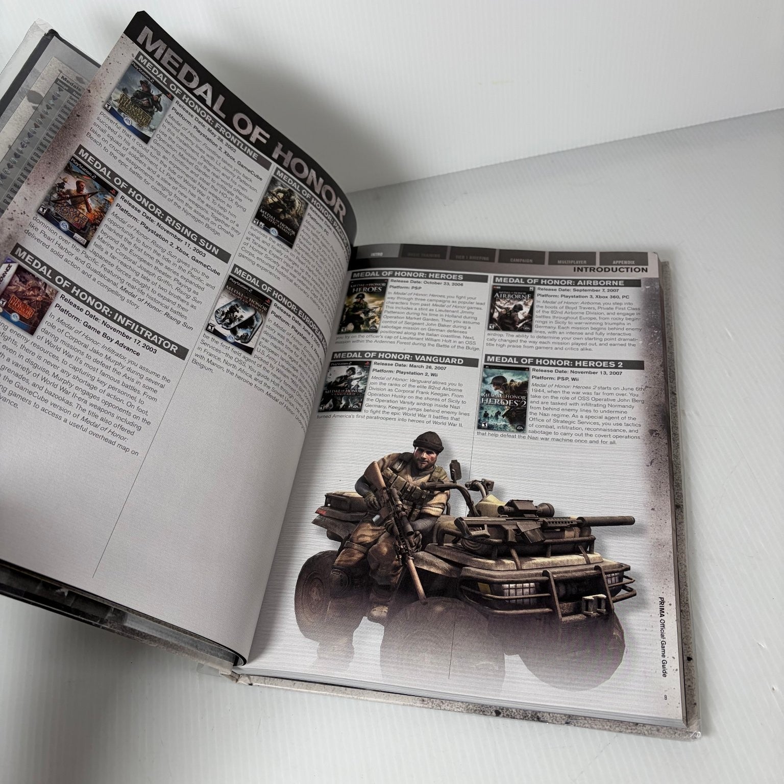 Medal of Honor PS3 Xbox 360 PC Official Strategy Guide Collector's Edition