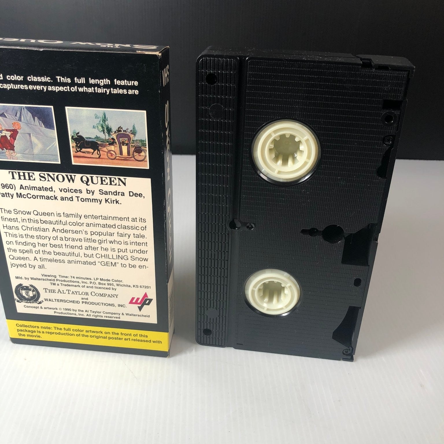 The Snow Queen VHS 1990 Family Animated Classic Family Screen Gems