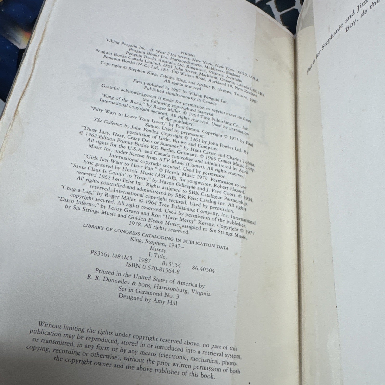 Lot Of 7 Stephen King Viking Hardcover Books Some 1st Prints Tommyknockers &More
