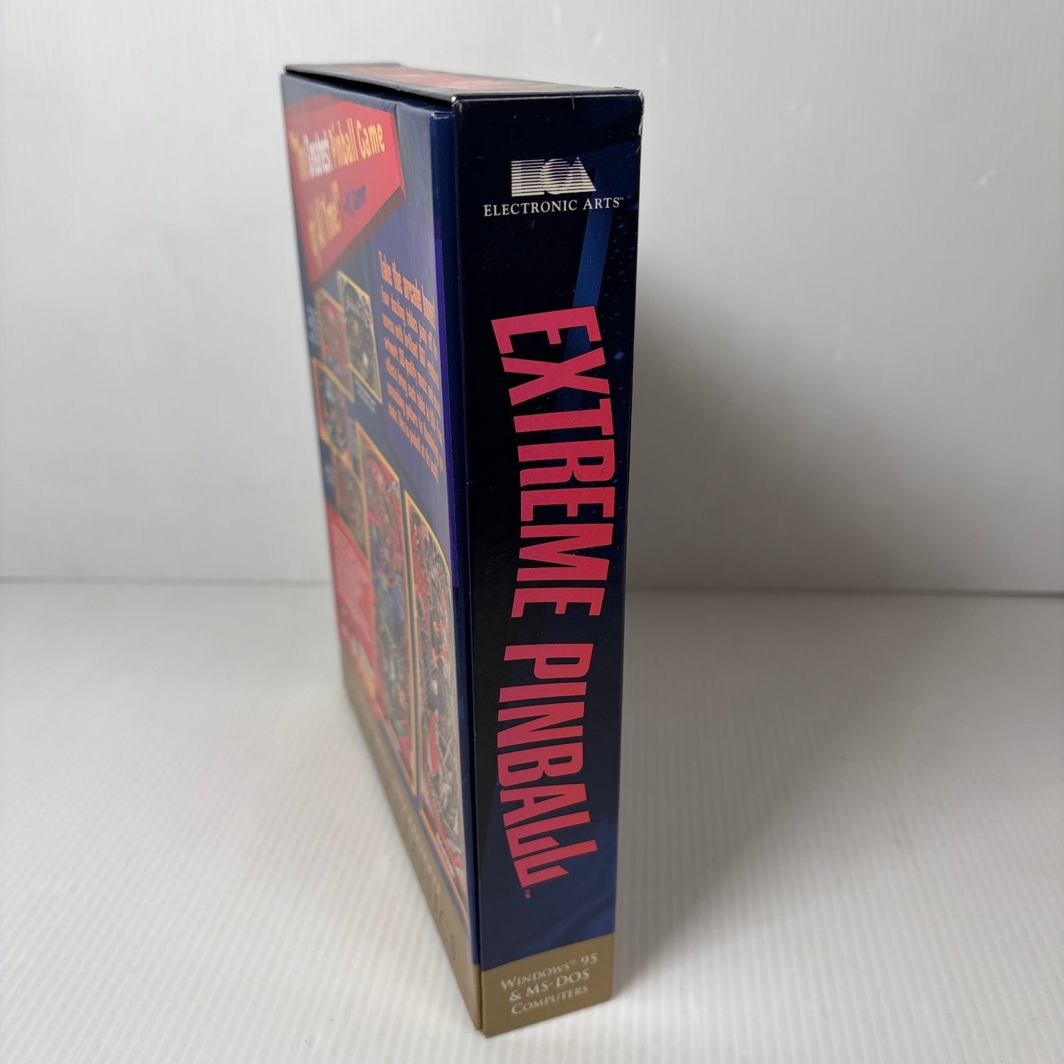 Extreme Pinball Gold Edition Big Box PC CD-ROM Video Game Pinball Complete
