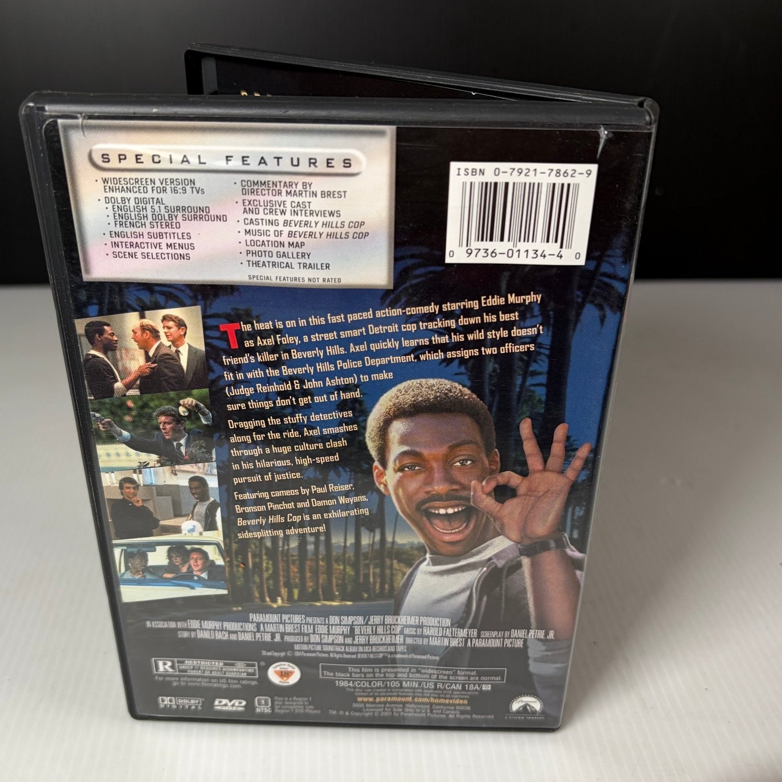 Beverly Hills Cop DVD 1984 Special Collector's Edition Eddie Murphy