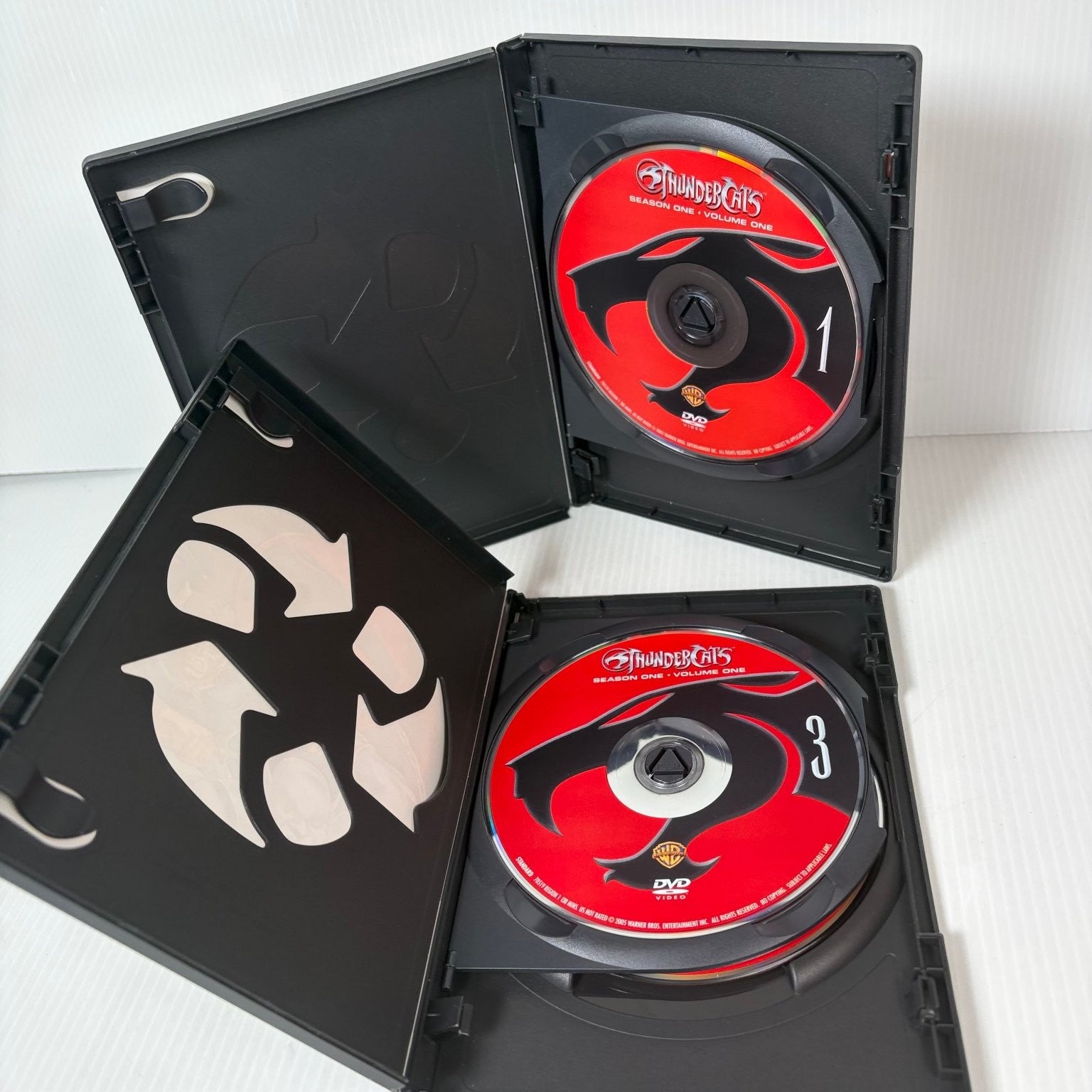Thundercats Season One Volume One DVD 2005 Deluxe 6-Disc Set Animated