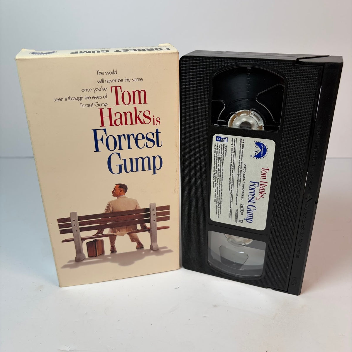 Forrest Gump VHS 1994 Drama Academy Award Winner Tom Hanks Paramount
