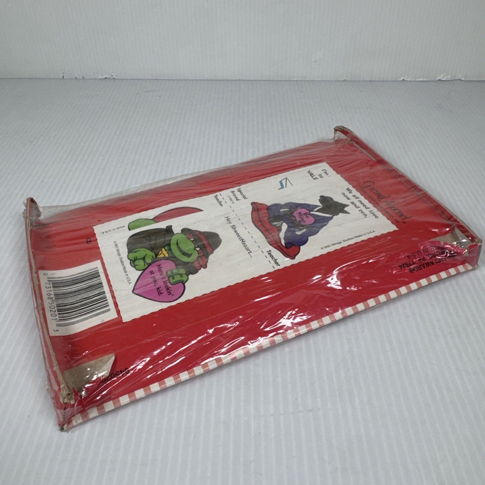 Vintage 1992 Teenage Mutant Ninja Turtles TMNT Valentines Sealed Mirage
