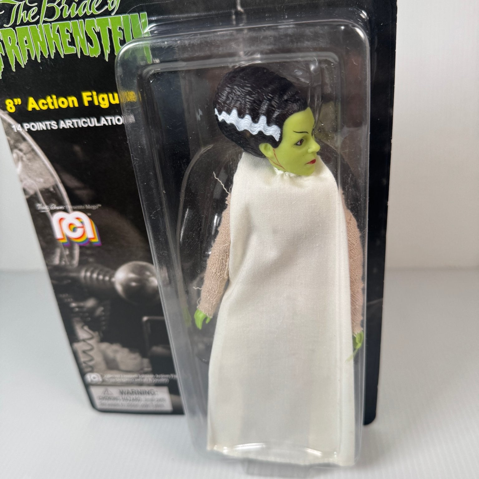 Mego Bride of Frankenstein 8" Action Figure 14 Points Articulation Horror