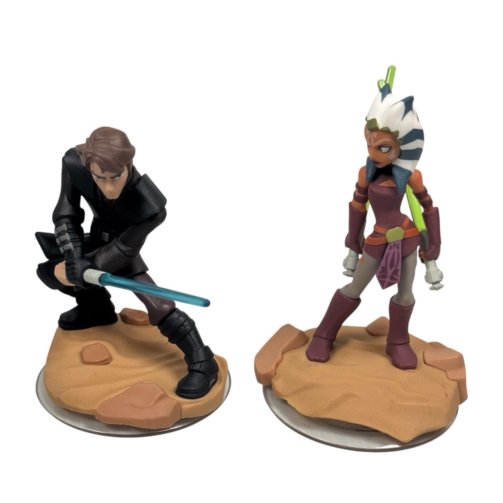 Disney Infinity 3.0 Lot Star Wars Ahsoka Finn Rey & Anakin Figures