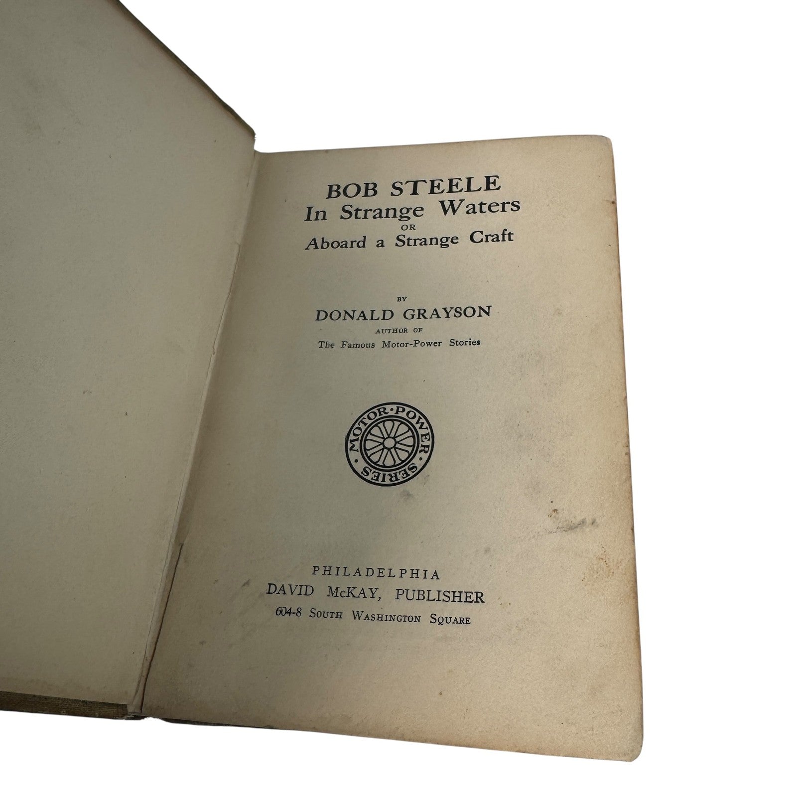 Pre-War 1920s Hardcover Boys Adventure Book Lot Some 1st Prints Sunny boy & More