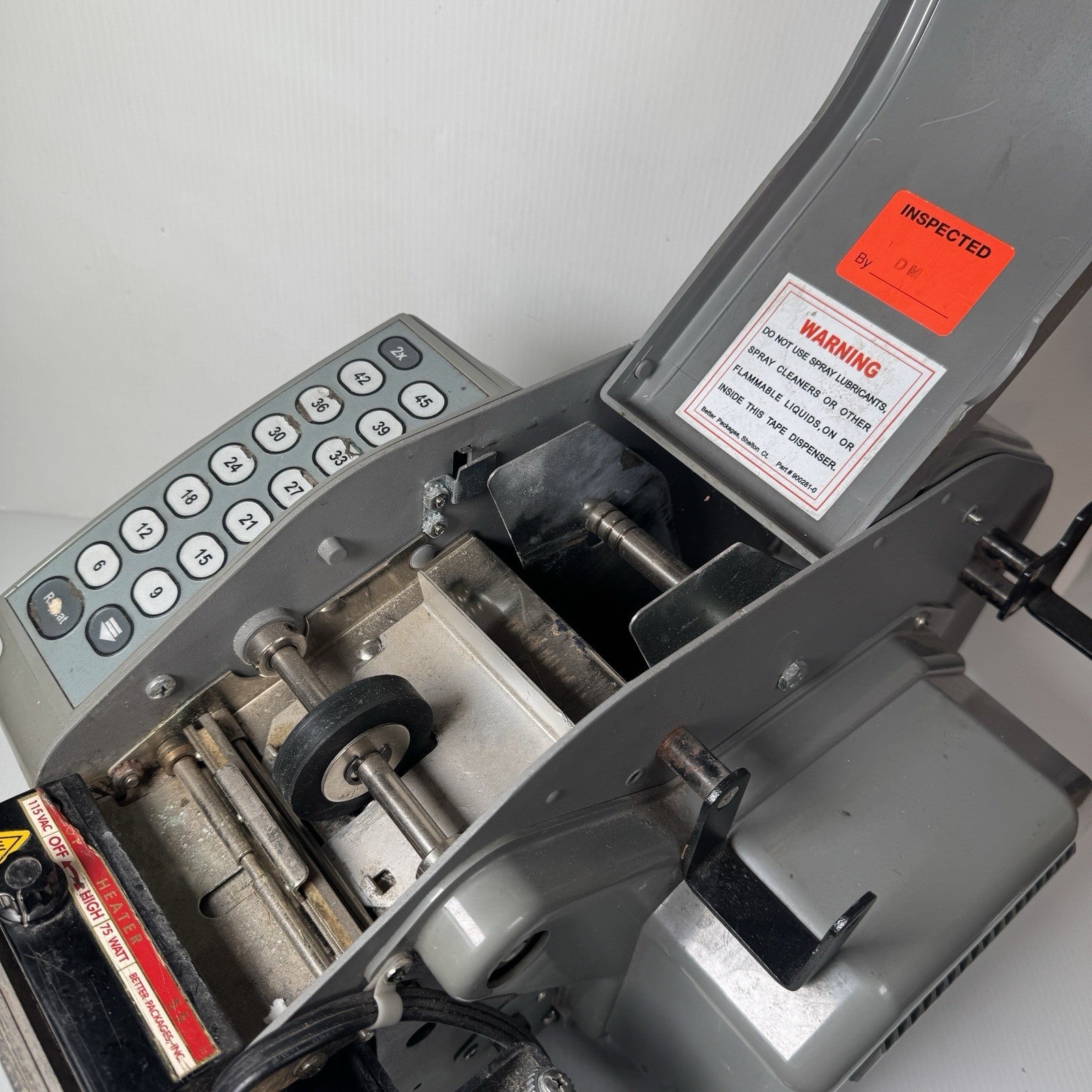 Better Pack Model 500 Electronic Tape Dispenser 60Hz 4.0 Amps AS IS For Parts