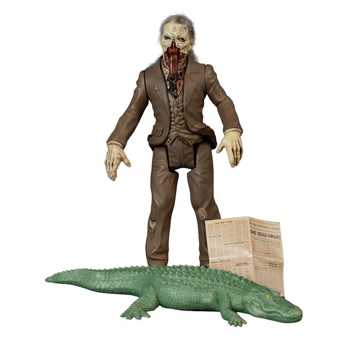 Day of the Dead Dr. Tongue 5 Inch Action Figure w/ Gator Trick or Treat Studios