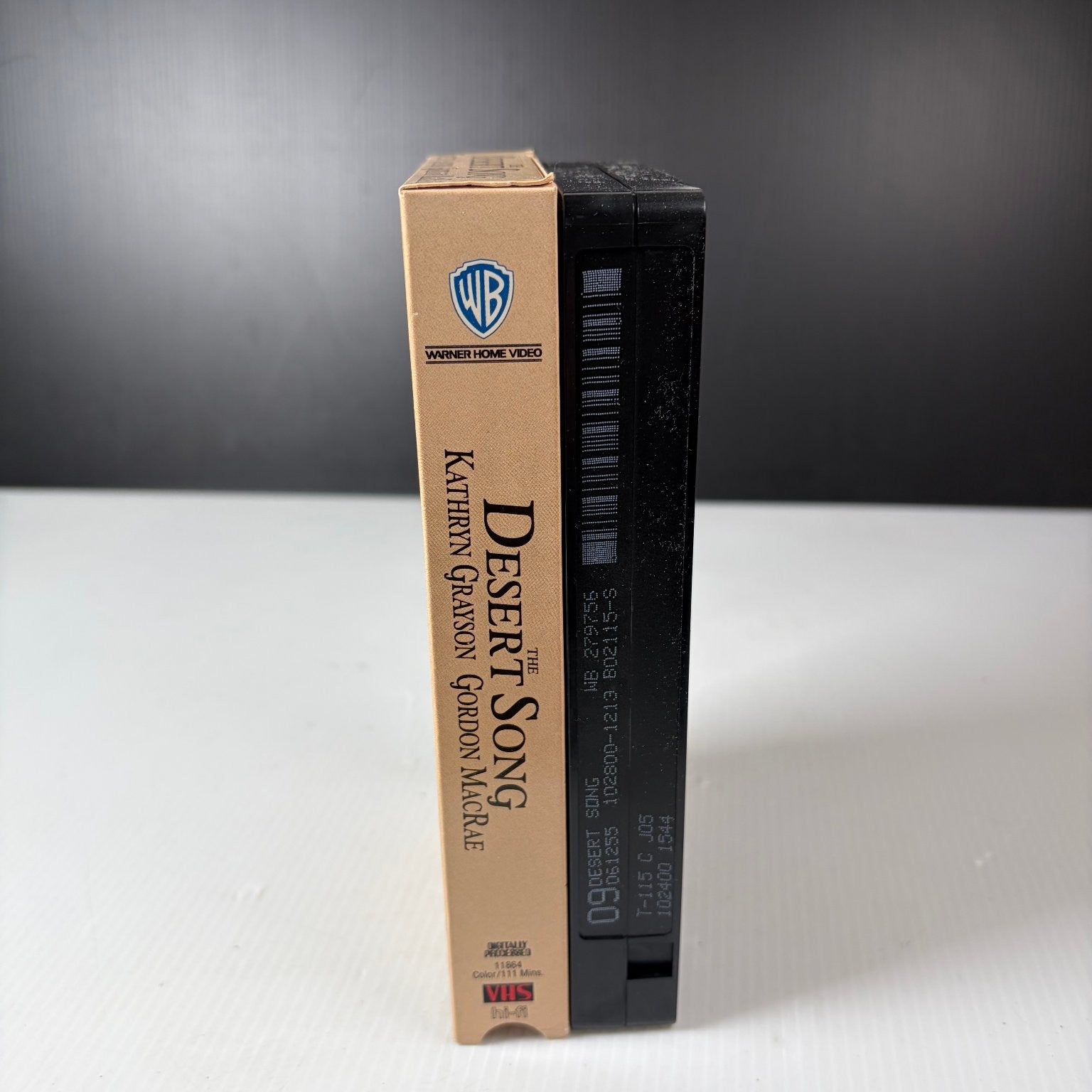 The Desert Song VHS 1953 Musical Adventure Warner Home Video