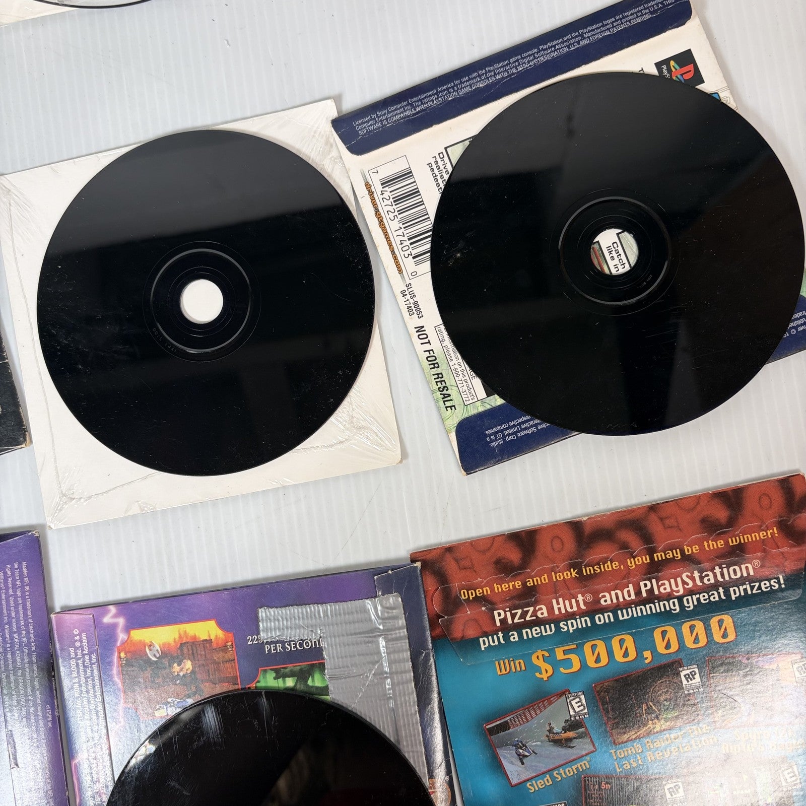 PlayStation PS1 PS2 Demo Disc Lot JamPack CTR Driver Spyro Jade Cocoon