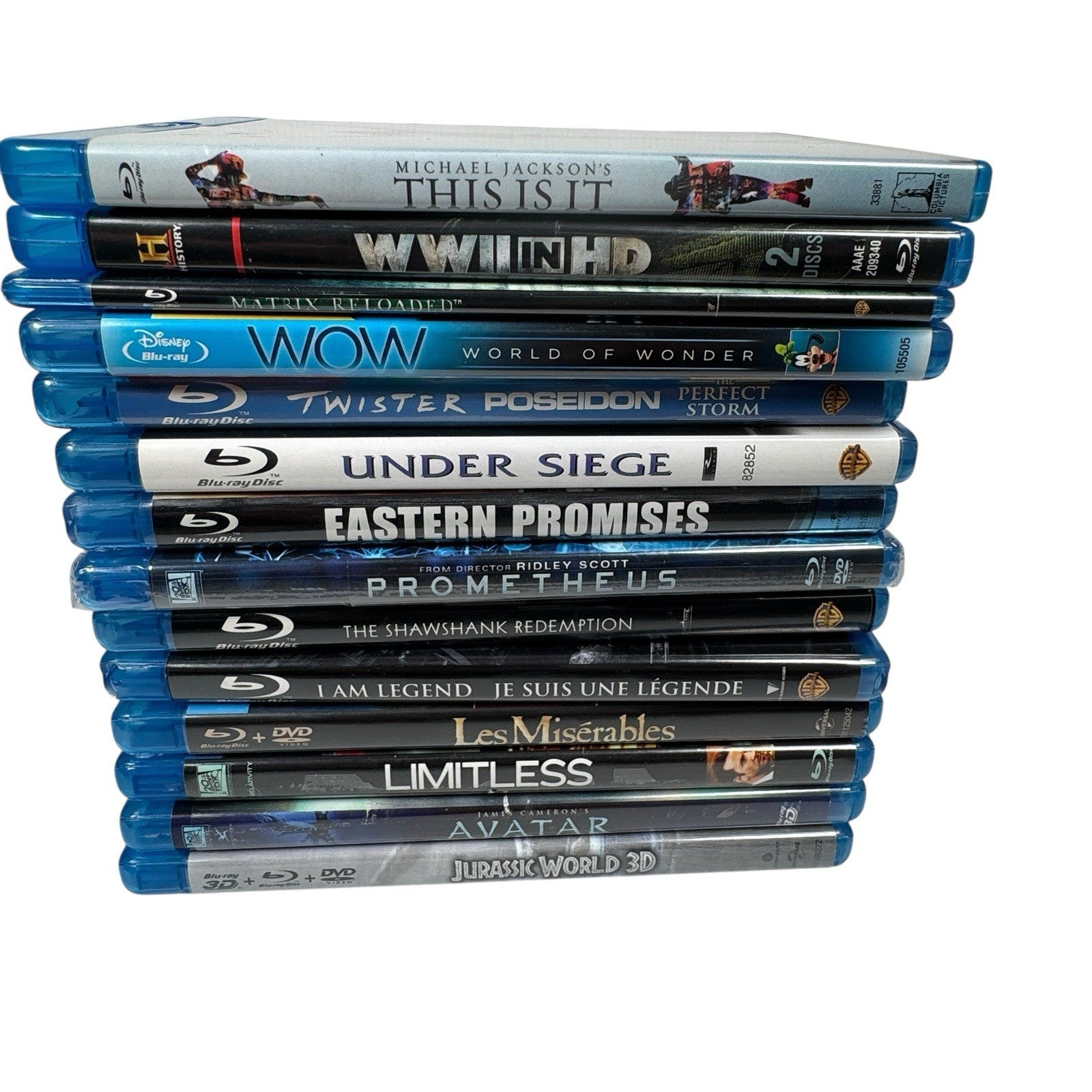 Lot of 14 Action Movie & Documentary Blu Rays Avatar, Prometheus & More