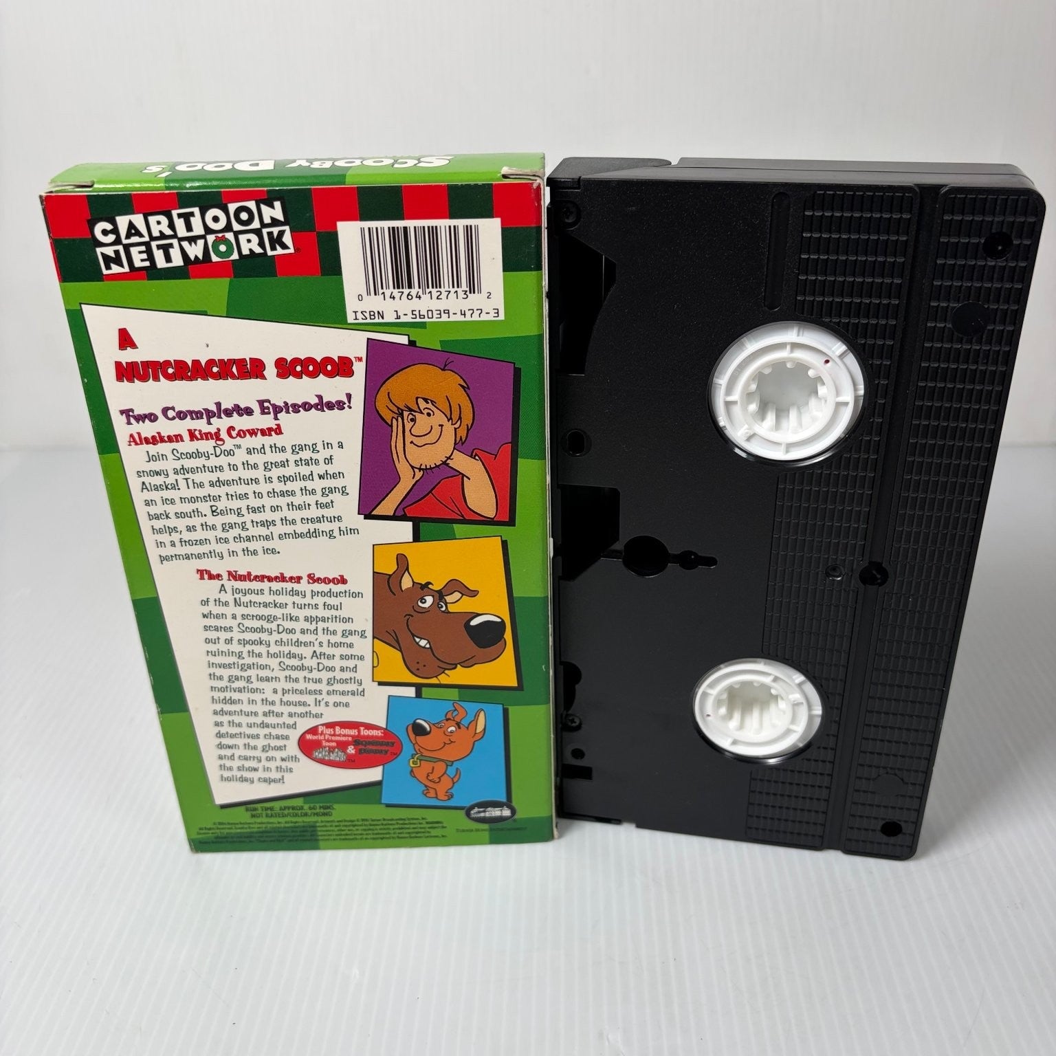 Scooby Doo's A Nutcracker Scoob VHS 2003 Cartoon Network Holiday