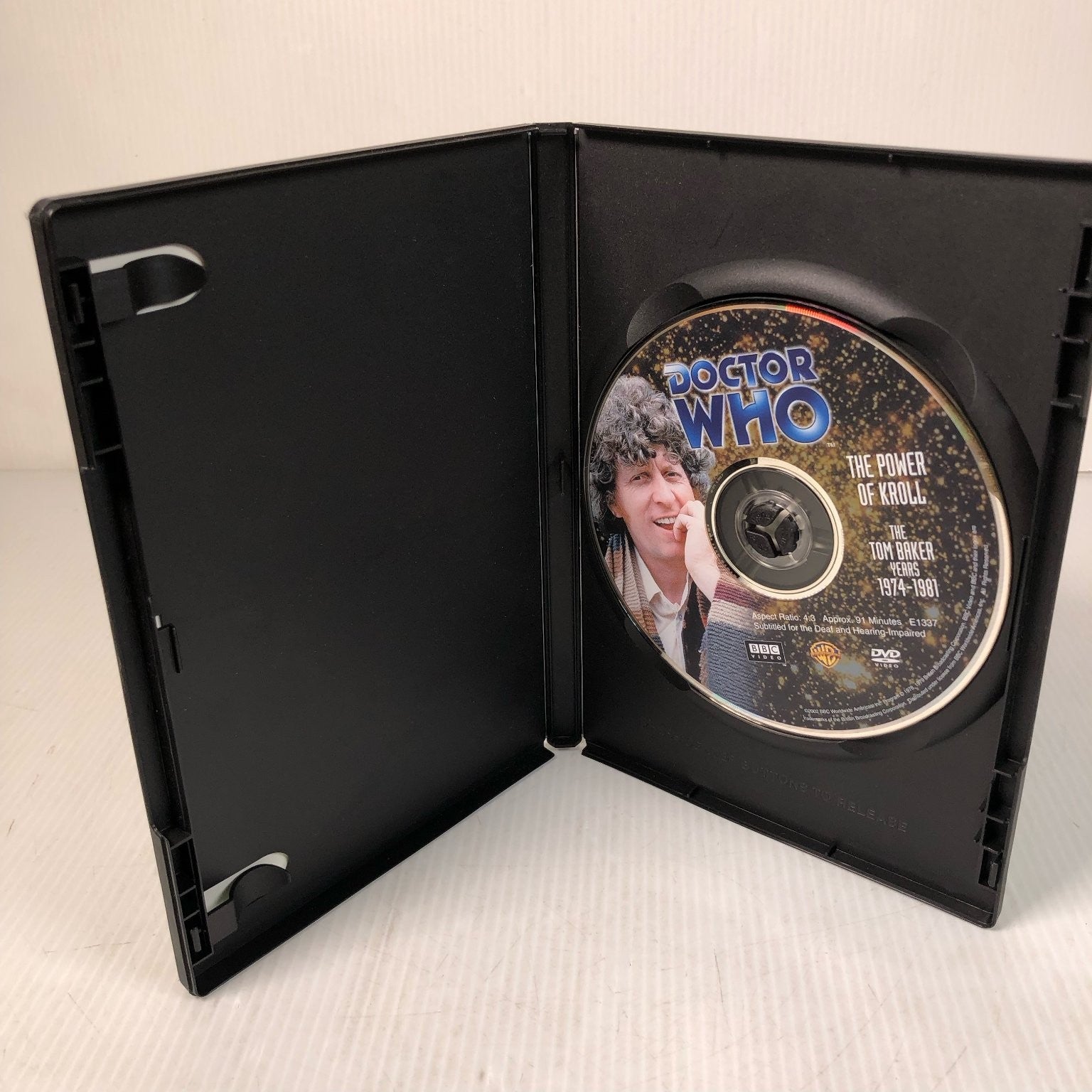 Doctor Who: The Power of Kroll DVD 2007 Tom Baker "Key to Time" Sci-Fi Series